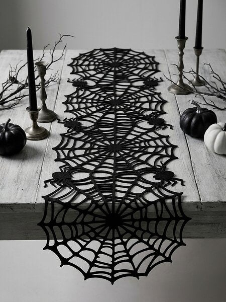 Spider Web Table Runner