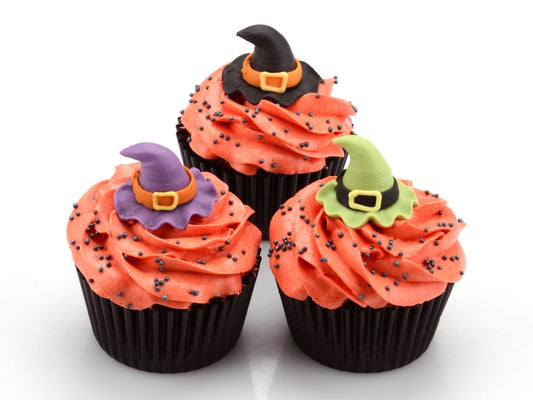 Witch Hat Cupcake Toppers