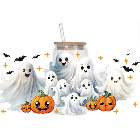 Ghost Glass Tumbler